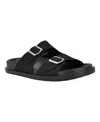 Guess Men's Verone Double Strap Fashion Slides In Black