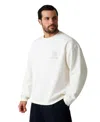 Guess Men's Vintage Wash Quattro G Sweatshirt In White