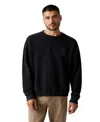 Guess Men's Vintage Wash Quattro G Sweatshirt In Black