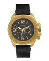 Guess Men's Viper Black Dial Watch In Black