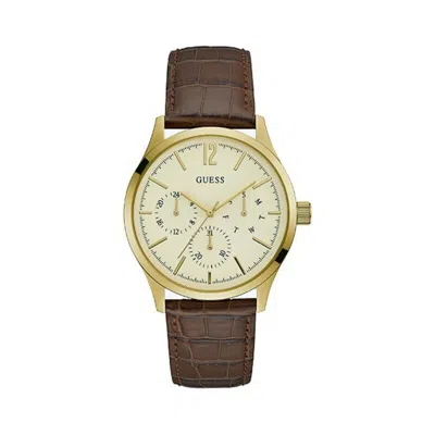 Guess Men's Watch  W1041g2 ( 44 Mm) Gbby2 In Brown