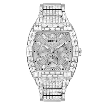 Pre-owned Guess Men's Watch Phoenix Gw0816g1 Stainless Steel