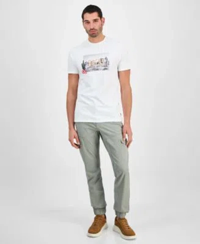 Guess Mens Cactus Garden T Shirt Rubin Kombat Cargo Pants