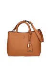 GUESS MERIDIAN WOMAN SHOULDER BAG GUESS HWBG8778060-COG BROWN