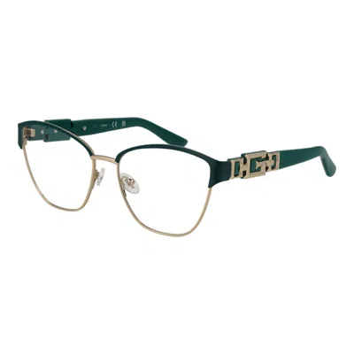 Guess Metal Glasses Women's (frames) In Blue