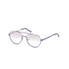 Guess Unisex Sunglasses  Gu304881z53  53 Mm Gbby2 In Purple