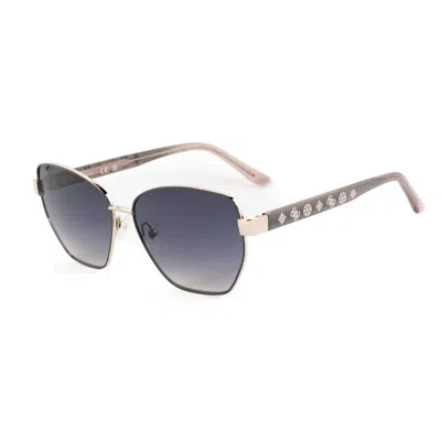 Guess Gray Metal Sunglasses In Multi