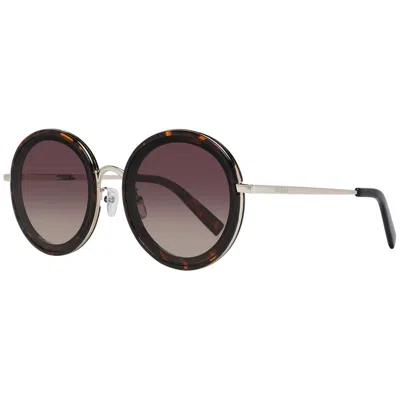 Guess Brown Metal Sunglasses
