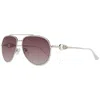 Shop Guess Metal Women's Sunglasses In Gold