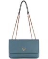 Guess Micaela Convertible Crossbody In Slate