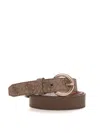 Guess Mietta  Belt In Beige