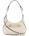 Guess Mimina Small Top Zip Crossbody Bag In Gray