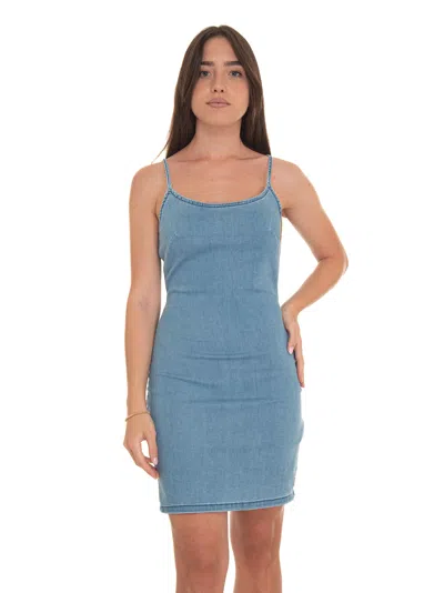 Guess Mini Dress In Denim