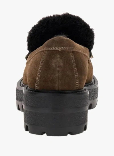 Guess Mocassins Yanikay En Cuir In Multi