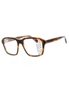 Guess Modern Rectangular Eyeglasses For Men In Brown