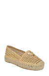 Guess Mones Platform Espadrille In Light Natural