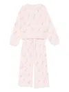 Guess Multi-logo Tracksuit In Pink