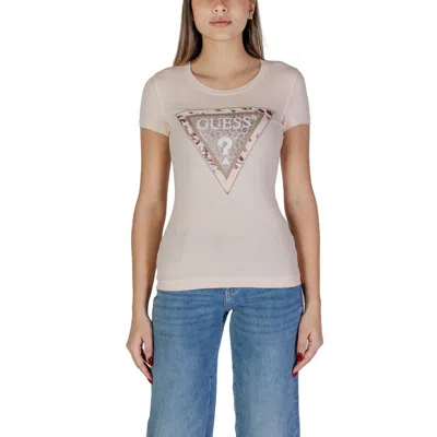 Guess Multicolor Cotton T-shirt In Neutral