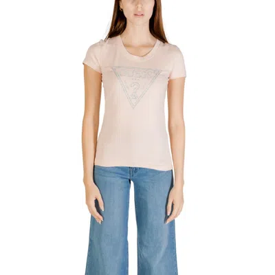Guess Multicolor Cotton T-shirt In Neutral