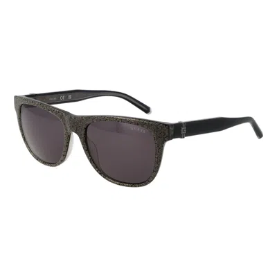 Guess Multicolor Men Sunglasses In Black