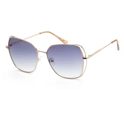Guess Multicolor Metal Sunglasses In Gold