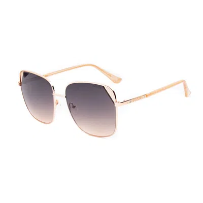Guess Multicolor Metal Sunglasses In Gold
