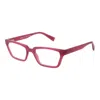 Guess Purple Unisex Optical Frames In Pink