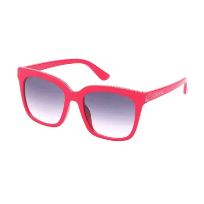 Guess Multicolor Resin Sunglasses In Red