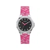 Guess Multicolor Synthetic Watch In Pink