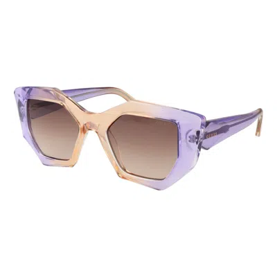 Guess Multicolor Women Sunglasses In Purple