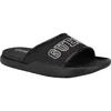 Guess Mylas Slide Sandal In Black Multi