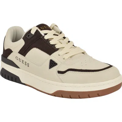 Guess Nadine Sneaker In Ivory Multi