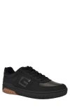 Guess Nastele Signature G Sneaker In Black