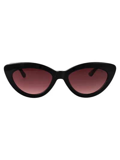 Guess Nero Lucido / Bordeaux Grad Injectate Sunglasses