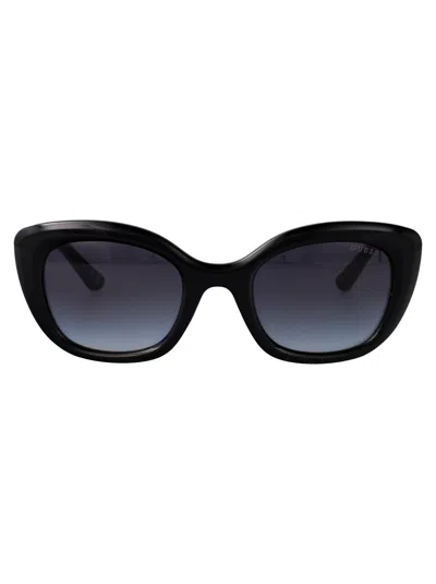 Guess Nero Lucido / Fumo Grad Injectate Sunglasses