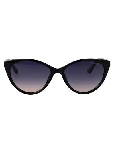 Guess Nero Lucido / Fumo Grad Injectate Sunglasses