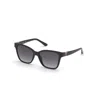 Guess Nero Lucido / Fumo Grad Injectate Sunglasses In Black