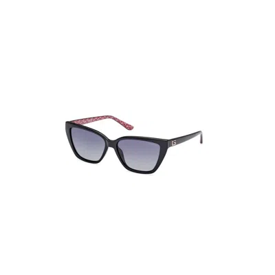 Guess Nero Lucido / Fumo Polar Injectate Sunglasses