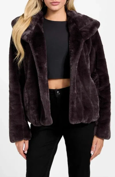 GUESS GUESS NEW SOPHY FAUX FUR JACKET