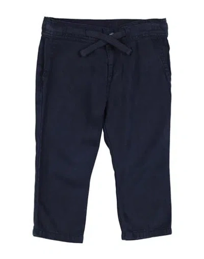 Guess Babies'  Newborn Boy Pants Navy Size 3 Lyocell In Blue