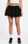Guess Nina Balloon Hem Miniskort In Black