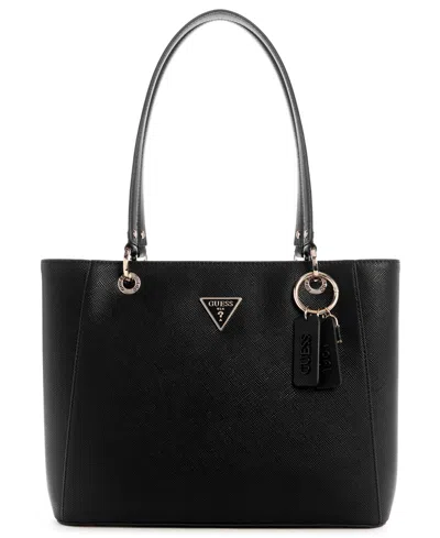 Guess Noelle Ii Large Tote Bag In Black