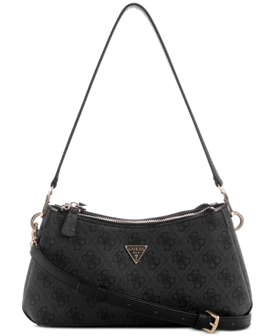 Guess Noelle Ii Small Three Compartment Crossbody In Gray