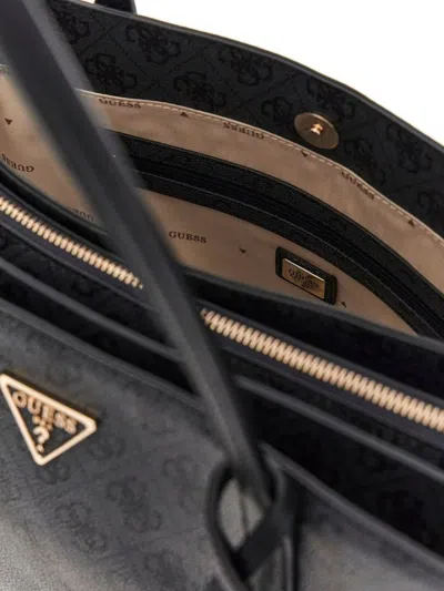 Guess Noelle Ii Tech Tote Bag In Black
