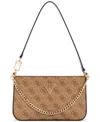 GUESS NOELLE MINI TOP ZIP SHOULDER WITH REMOVEABLE CHAIN