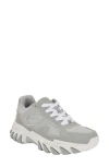 Guess Women's Norina Lace-up Cat Claw Chunky Sneakers In Light Gray
