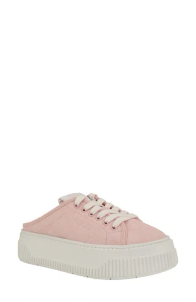 Guess Nudge Platform Slip-on Sneaker In Pink