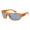 Guess Orange Men Sunglasses In Brown