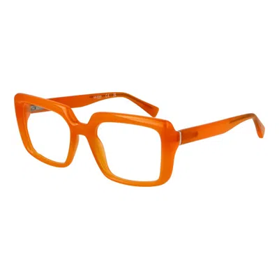 Guess Orange Unisex Glasses Frame