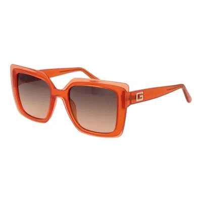 Guess Orange Women Sunglasses In Red